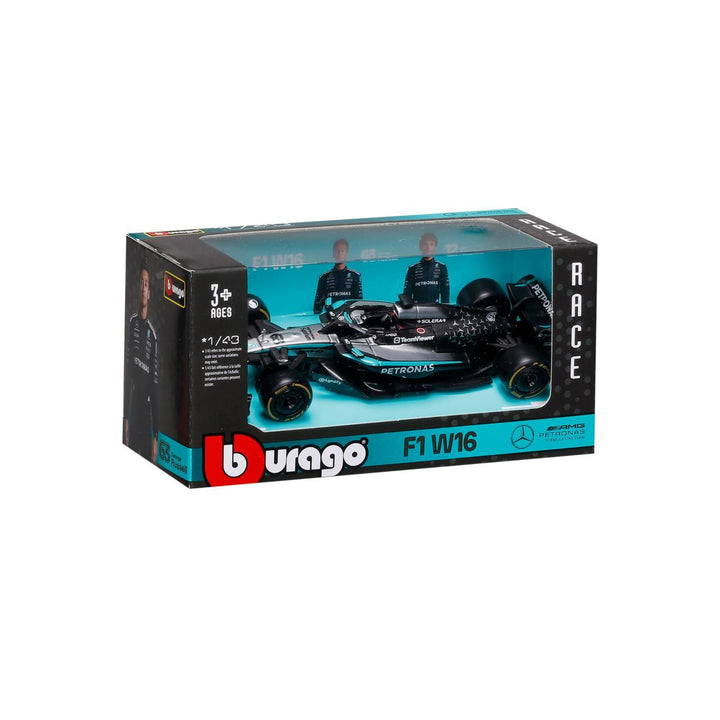 Carro A Escalas Race Formula Mercedes W16 Russell 