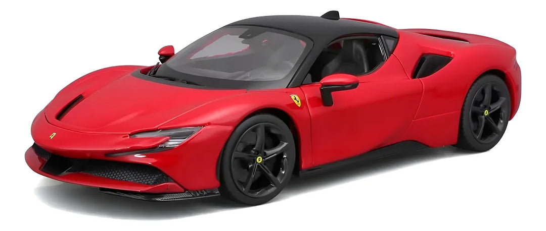 Carro A Escala Ferrari Sf90 Con Luces y Sonido
