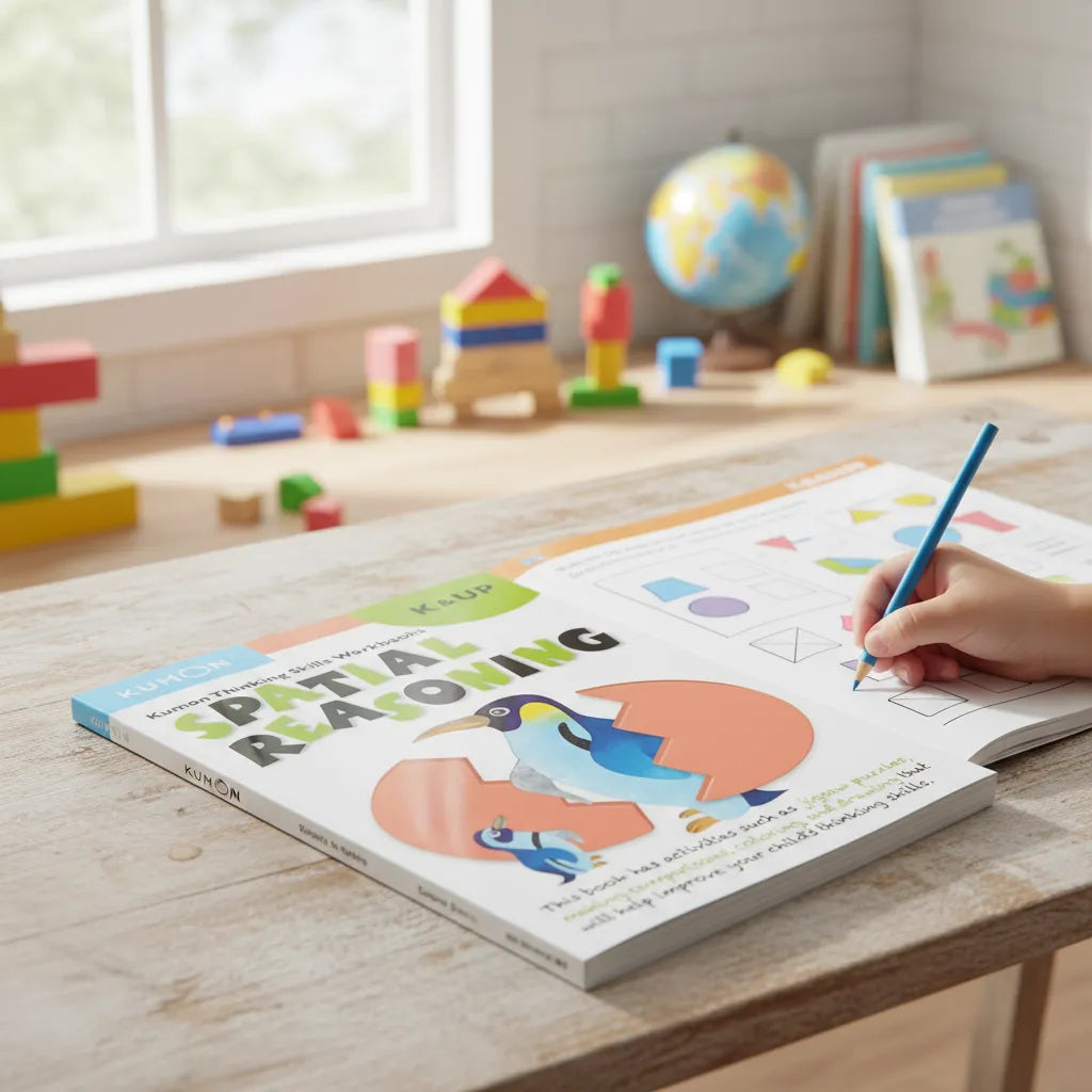 Libro Kumon Actividades Razonamiento Espacial En Ingles