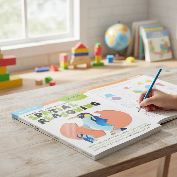 Libro Kumon Actividades Razonamiento Espacial En Ingles