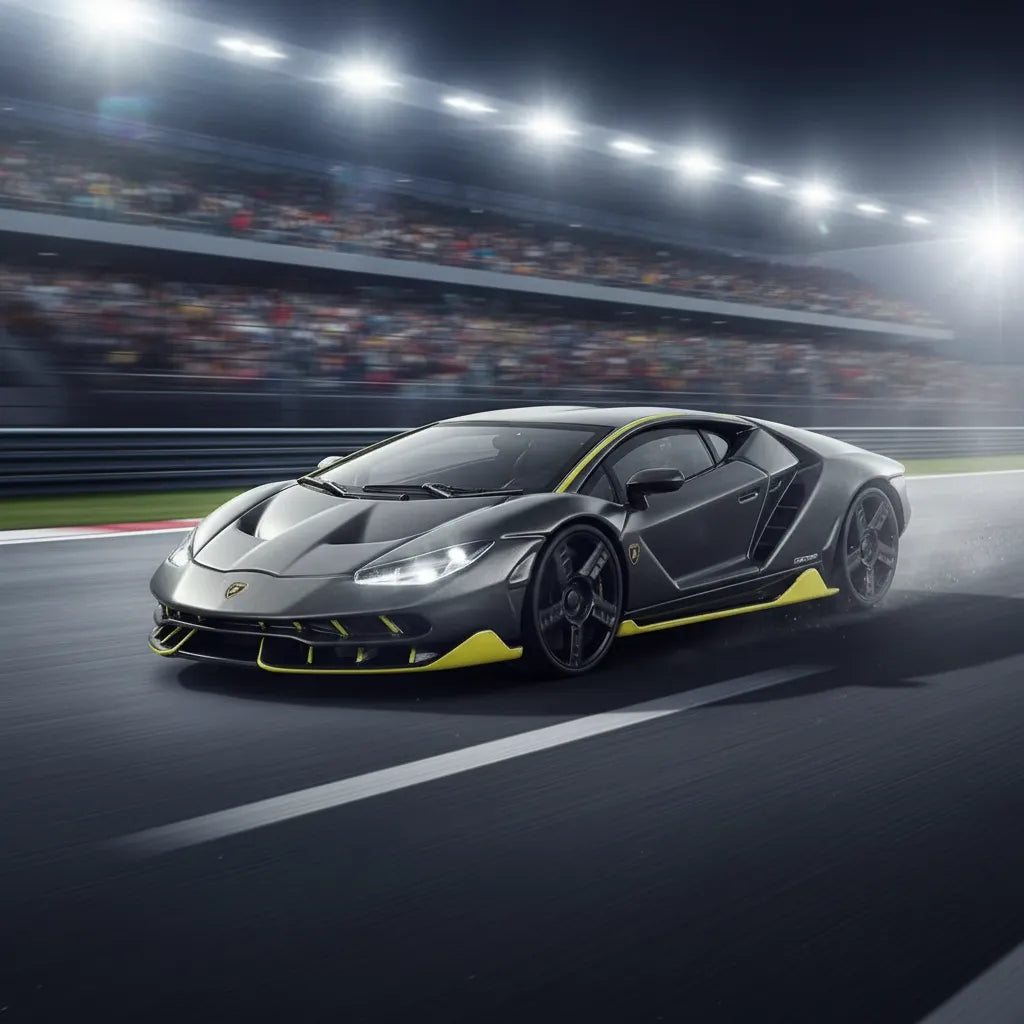 Carro A Escala 1:43 Lamborghini Centenario Gris
