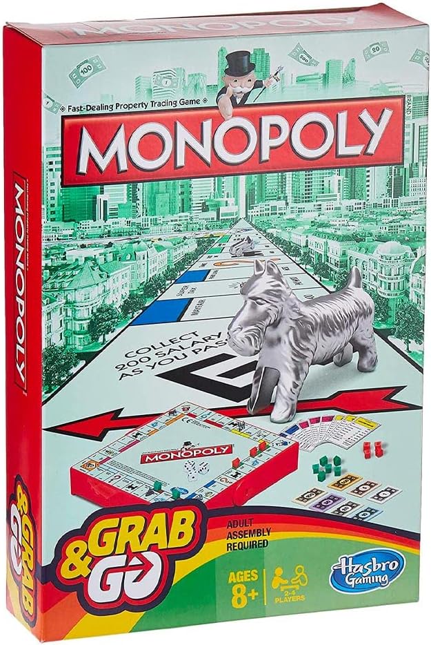Juego De Mesa Monopoly Edición De Viaje Para Niños