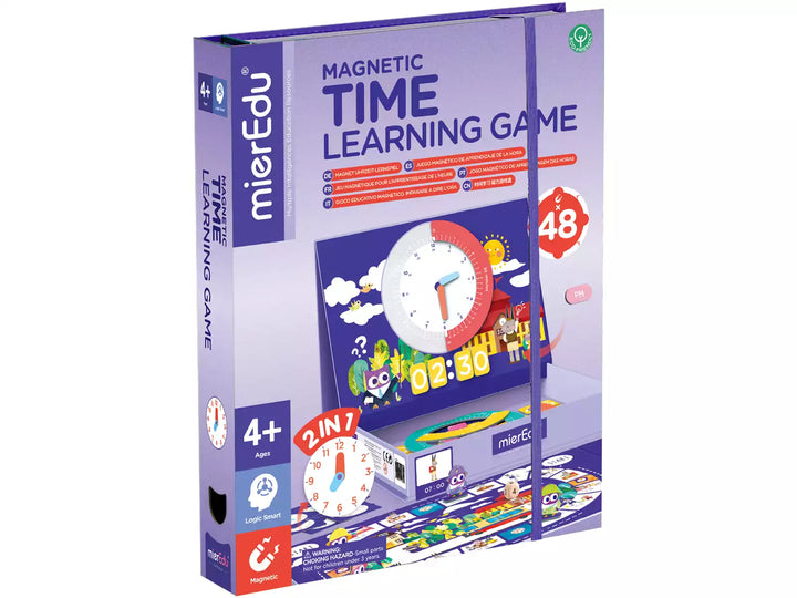 Juego Magnético Aprender La Hora Para Niños