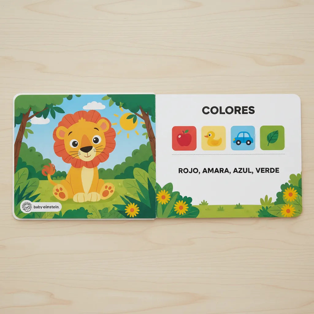Libro Baby Einstein Biblioteca 12 Libros Para Niños