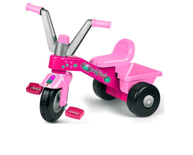 Juguete Triciclo candy rush Canastilla Niños