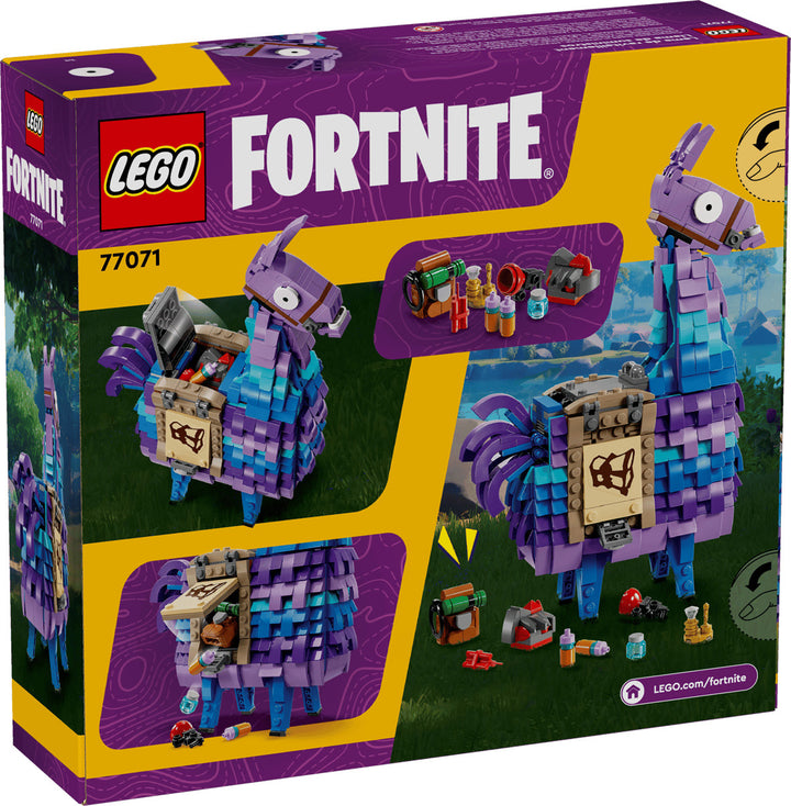 Juego Construcción Fortnite Llama De Suministro 691 Piezas