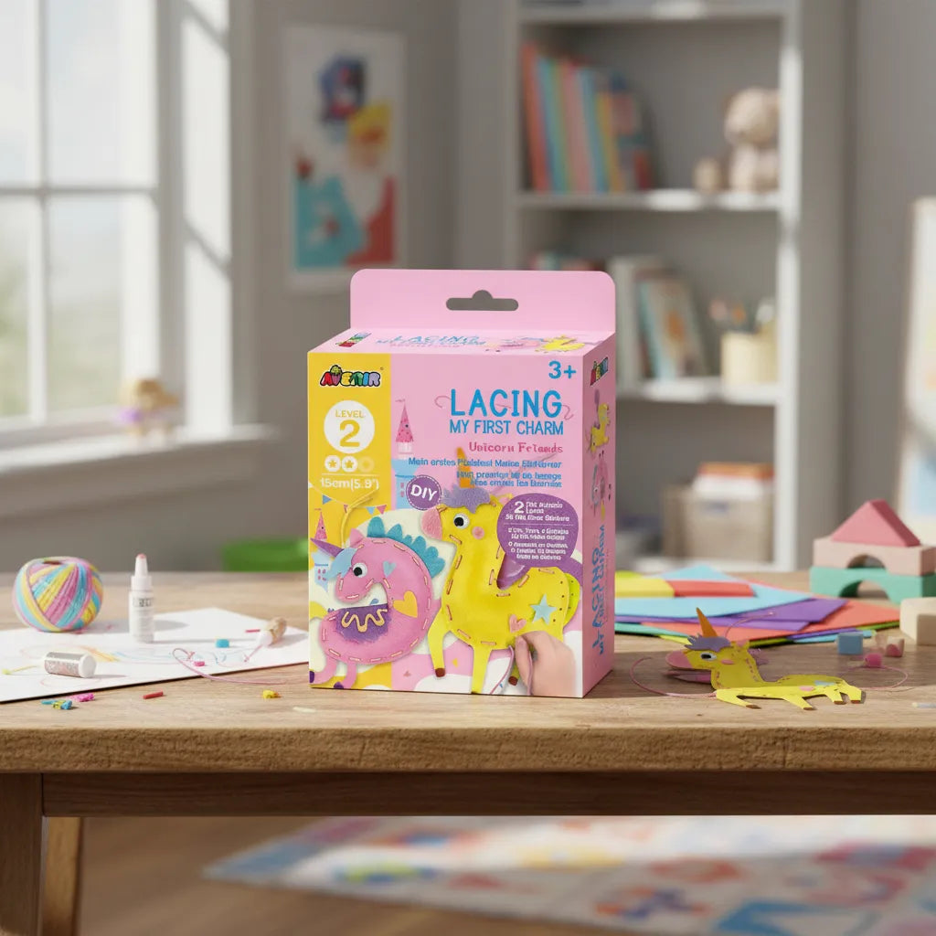 Set De Arte Y Manualidades Unicornios Tejidos Lv2