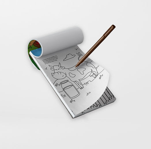 Libro Para Colorear Una Granja Para Niños