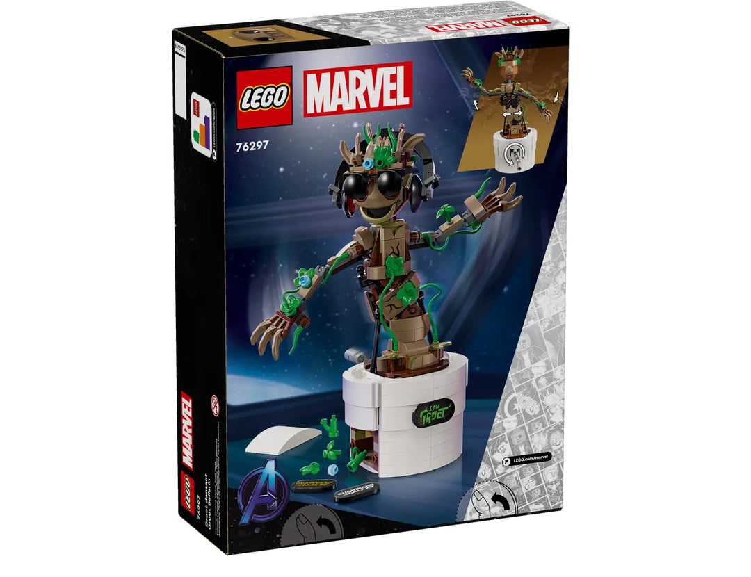 Juego Lego 459 Piezas Groot Para Adultos
