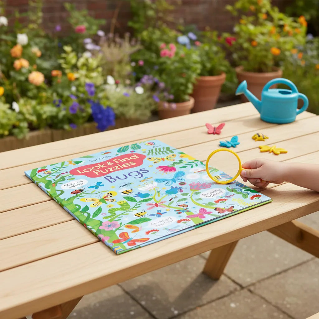 Libro Didáctico Búsqueda Mundo De Insectos Para Niños
