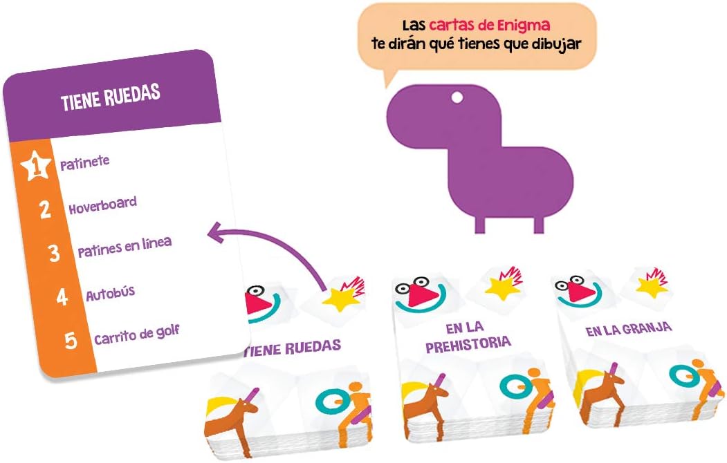 Juegos De Mesa Imagine Family Asmodee Estrategia Adultos