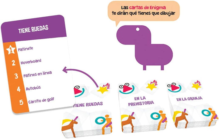 Juegos De Mesa Imagine Family Asmodee Estrategia Adultos