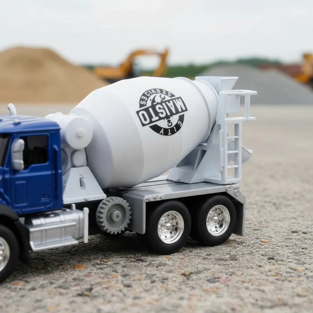 Camión De Construcción Mack Trucks Mezcladora