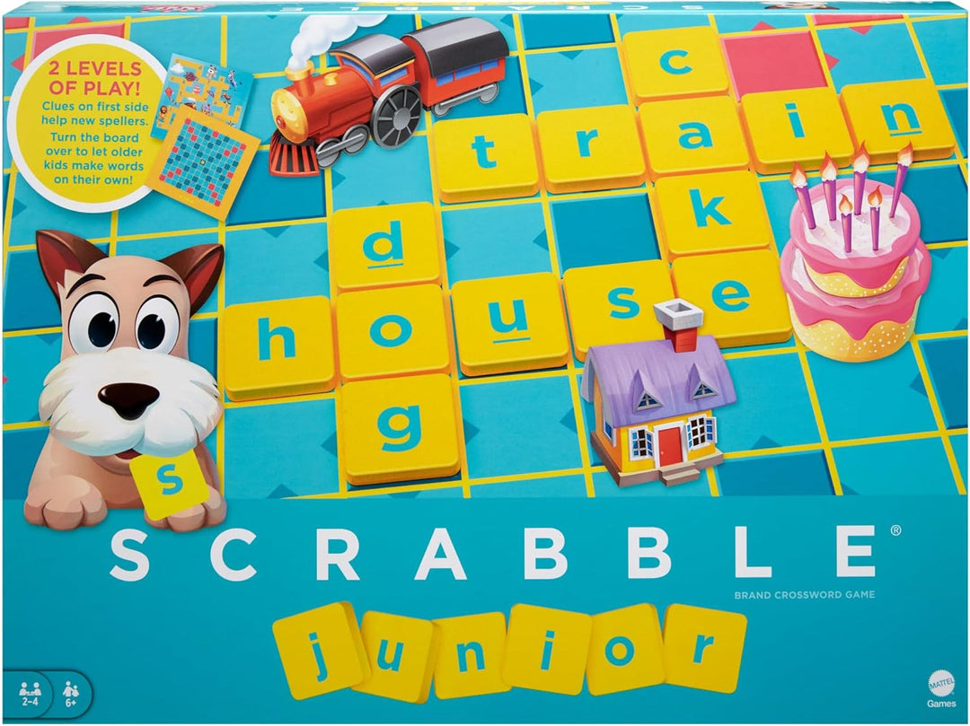 Juego De Mesa Clásico Scrabble Junior Para Niños