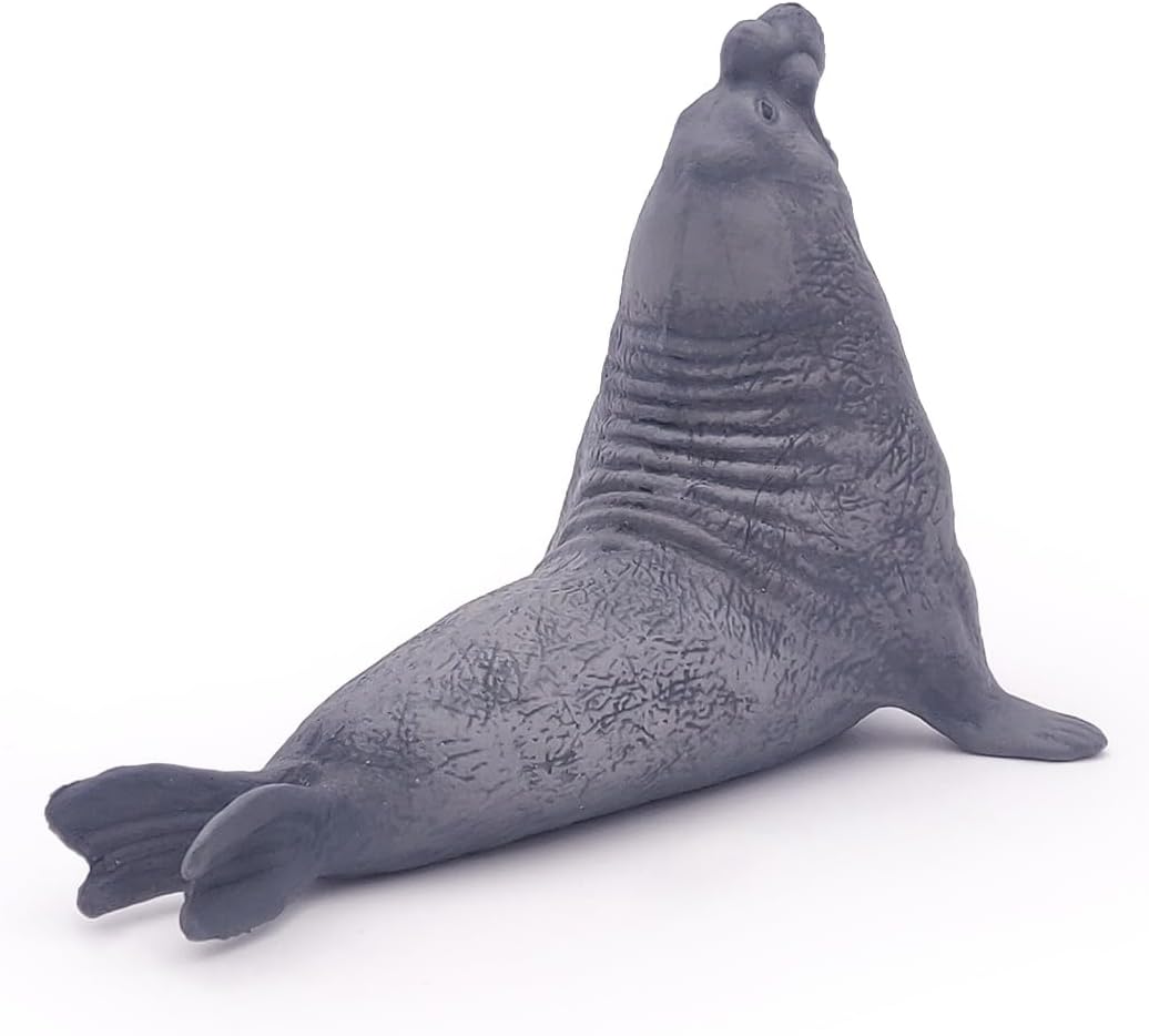 Figura Coleccionable Elefante Marino Papo Pintada A Mano