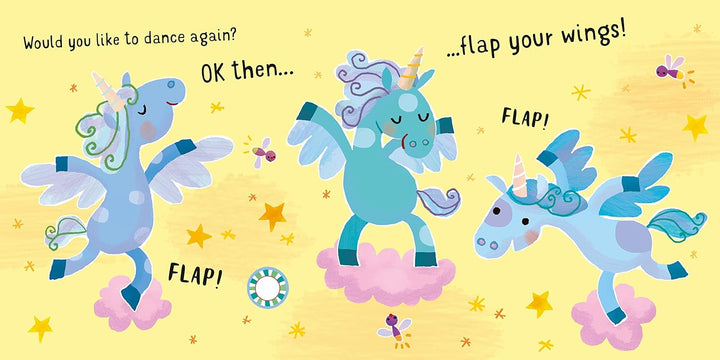 Libro Didáctico Con Sonido Baila Con Los Unicornios Niños