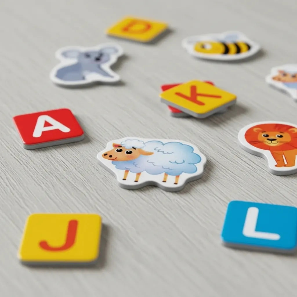 Juego Educativo Maletín Magnético Letras Y Animales Niños