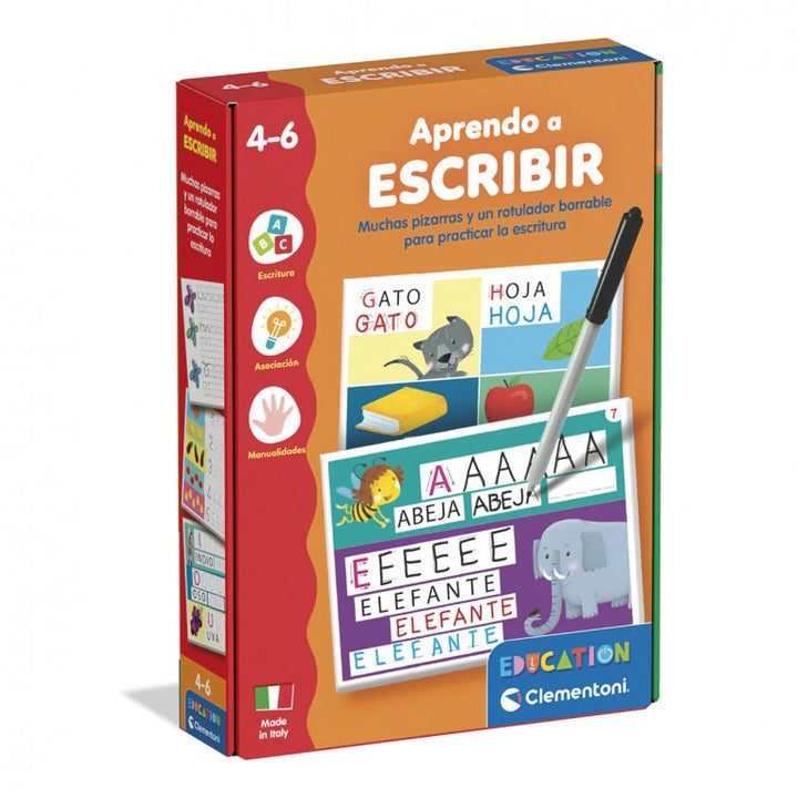 Juego Educativo Aprendo A Escribir Borrable Para Niños