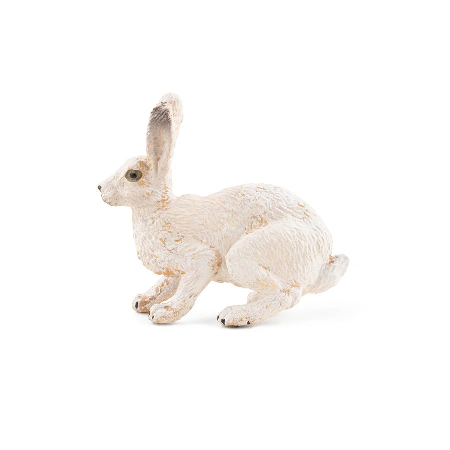 Figura Coleccionable Liebre Polar Pitado A Mano Papo Niños