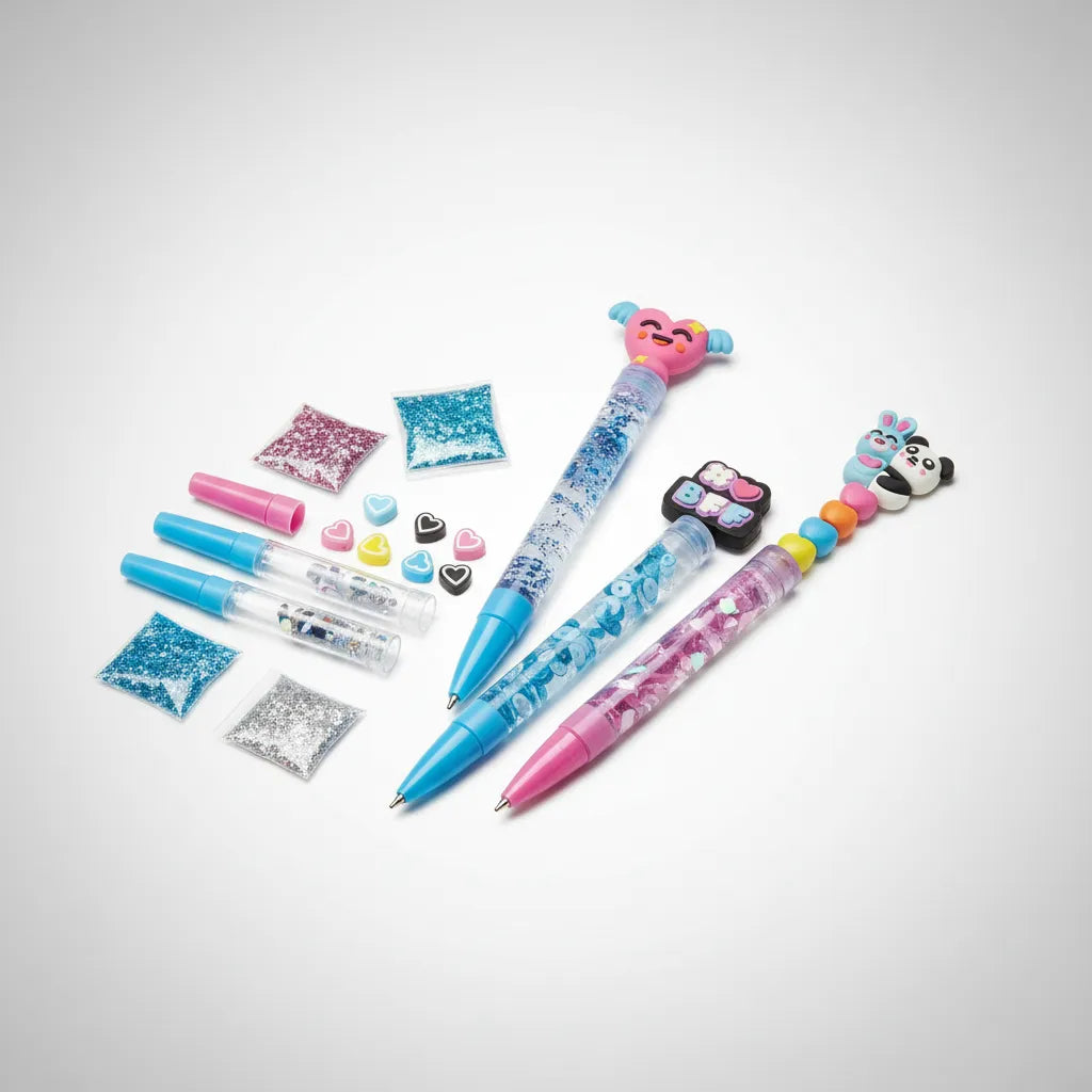 Juego Kit Crea Bolígrafos Personalizados Para Niños Niñas