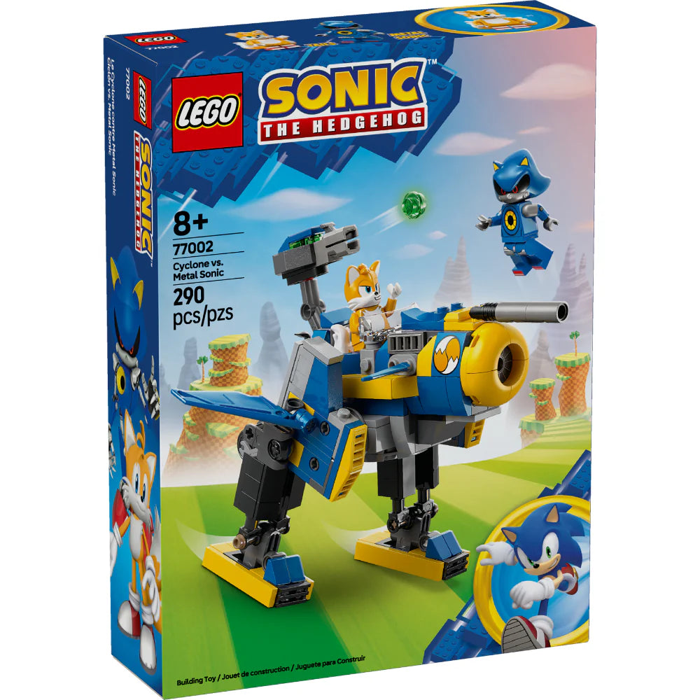 Juego Lego 290 Piezas Ciclón Vs. Metal Niños