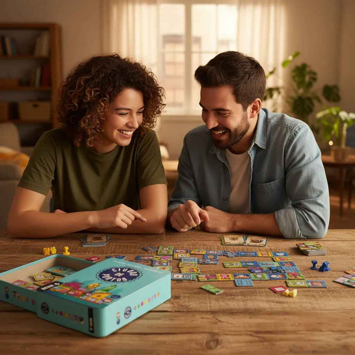 Juego De Cartas Ciudad De Puntos Estratégico