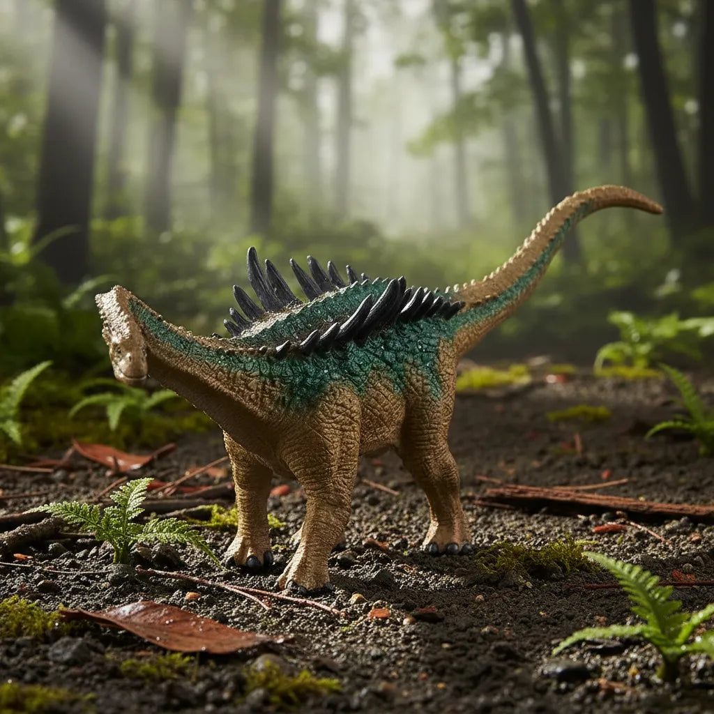 Figura Dinosaurios Agustinia Pintado A Mano