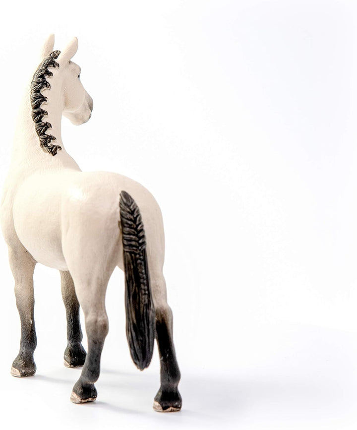 Figura Caballo Hannoveriana Pardo Pintada A Mano