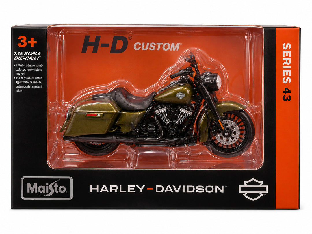 Moto A Escala Harley-davidson 2022 Road King Special Niños