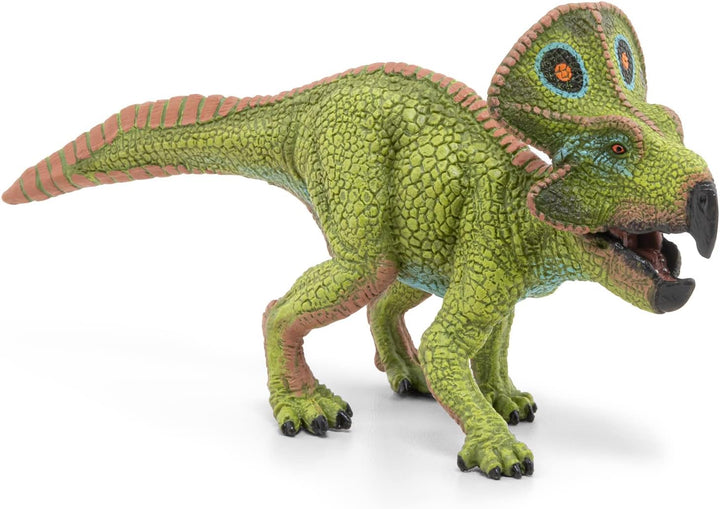 Figura Coleccionable Protoceratops Pintada A Mano