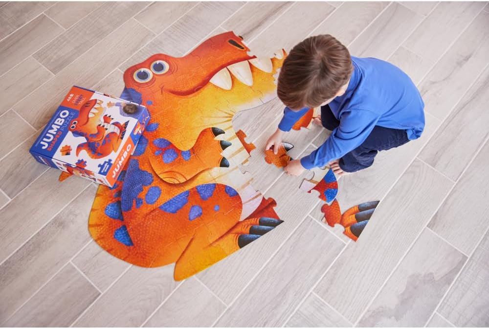 Rompecabezas Jumbo Dinosaurio 48 Piezas Para Niños