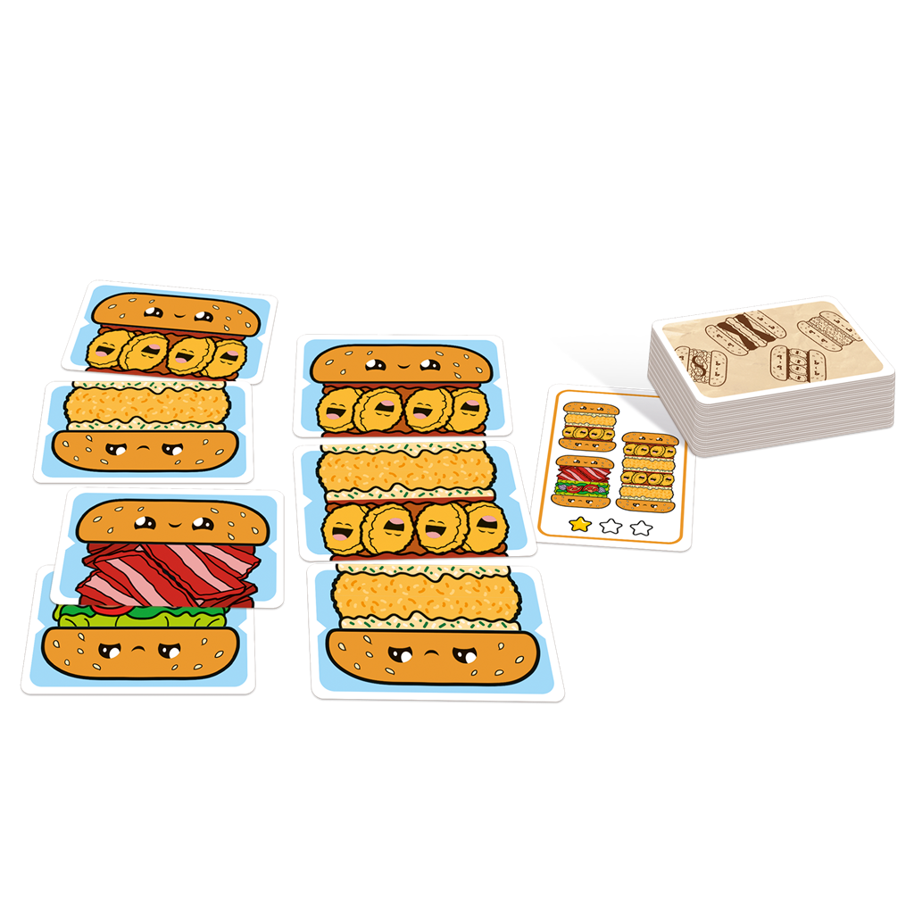 Juego Competitivo Burger ¡ya! Para Niños