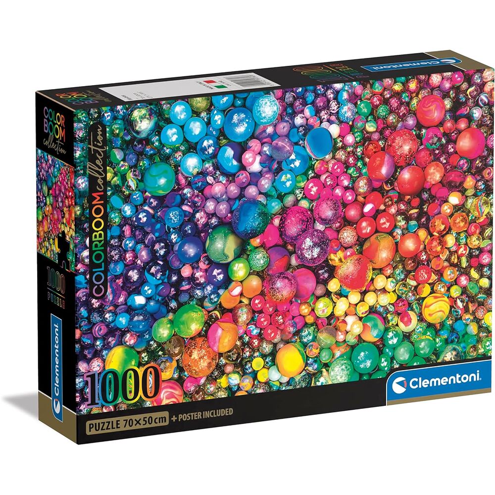 Rompecabezas 1000 Piezas Colorboom Marble Clementoni