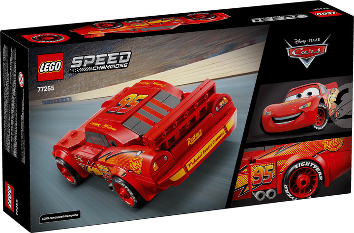 Juego Construcción Rayo Mcqueen 270 Piezas Lego Original