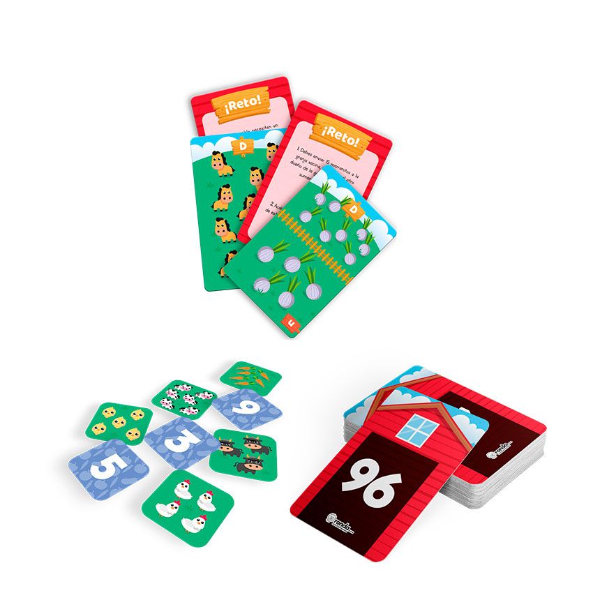 Juego De Mesa Contando En Mi Granja Niños