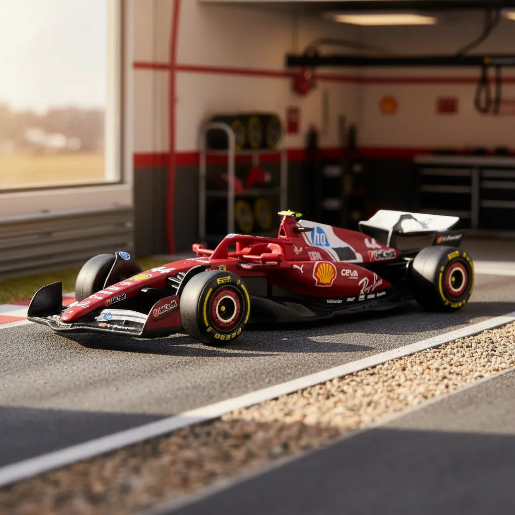 Carro A Escala 1/64 Race Formula Ferrari Sf-25