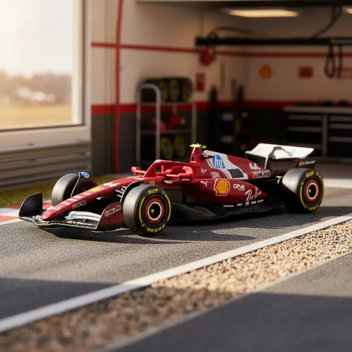 Carro A Escala 1/64 Race Formula Ferrari Sf-25