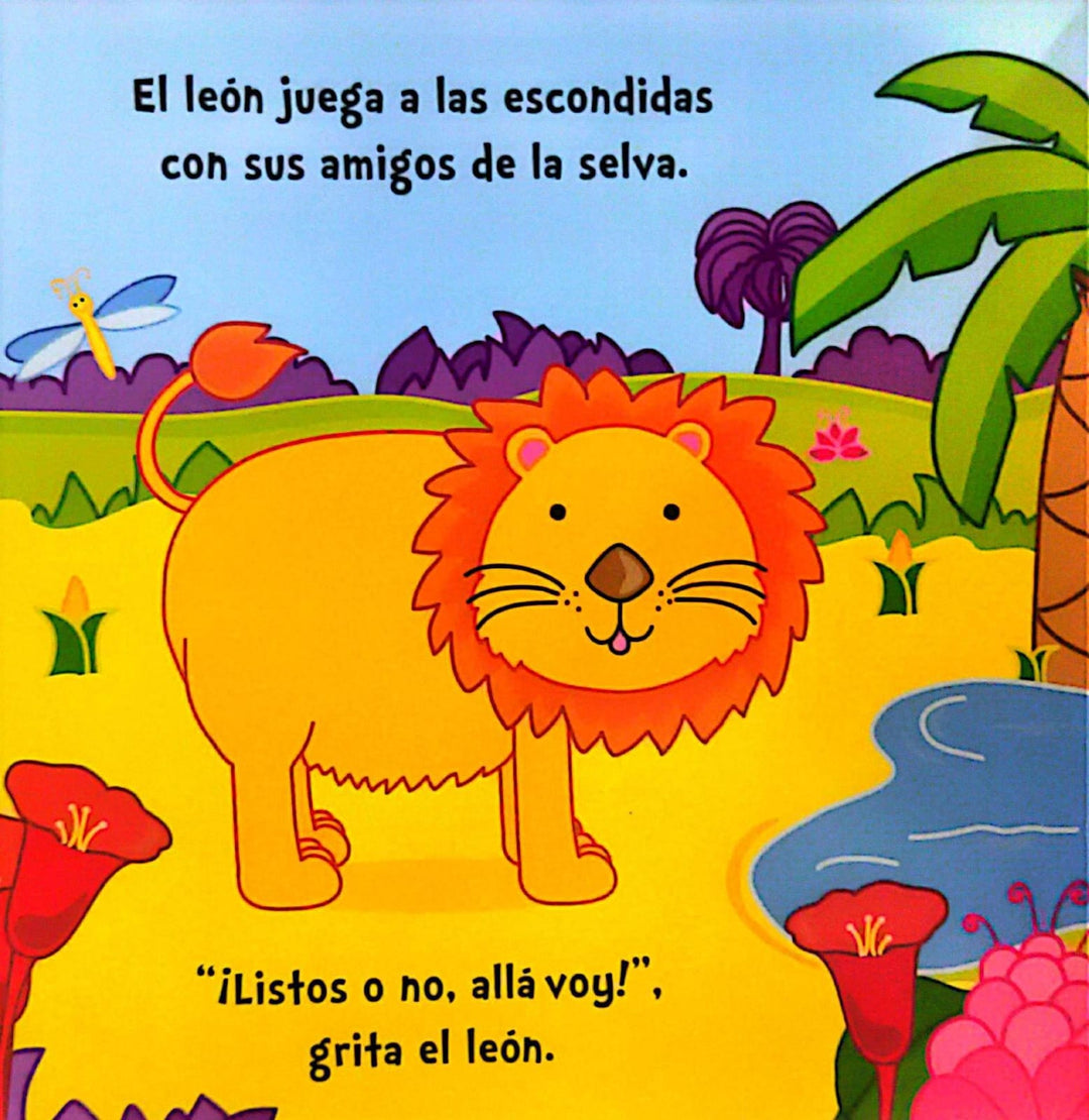 Libro Infantil Texturas Escondidas En La Selva
