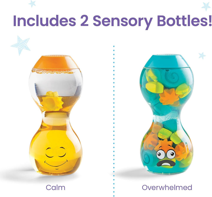 Juego Botellas Sensorial Emocional Para Niños