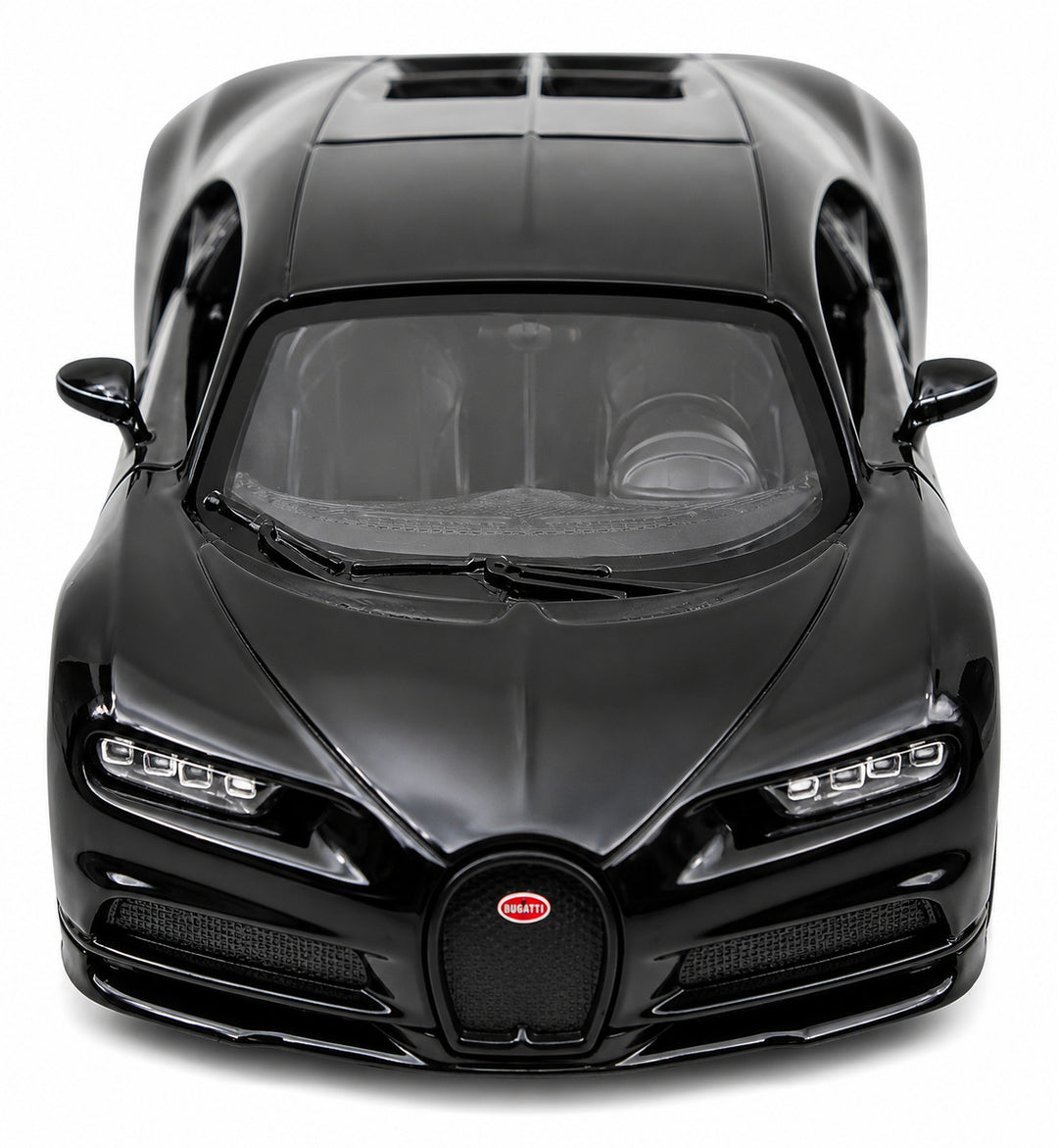 Carro Escala Coleccionable Bugatti Chiron Negro