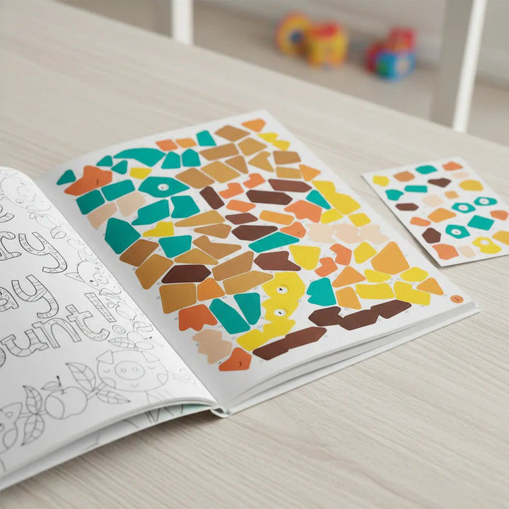 Mi Primer Libro Para Colorear Con Stickers Animales