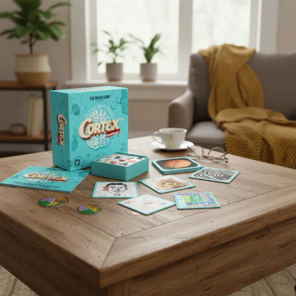 Juego De Mesa Cortex Challenge Estrategia Para Niños Adultos