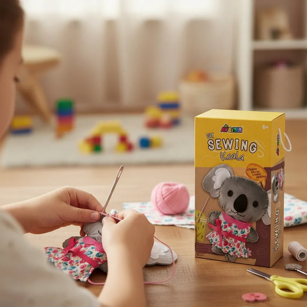 Set De Arte Y Manualidades Amigos Tejidos Koala
