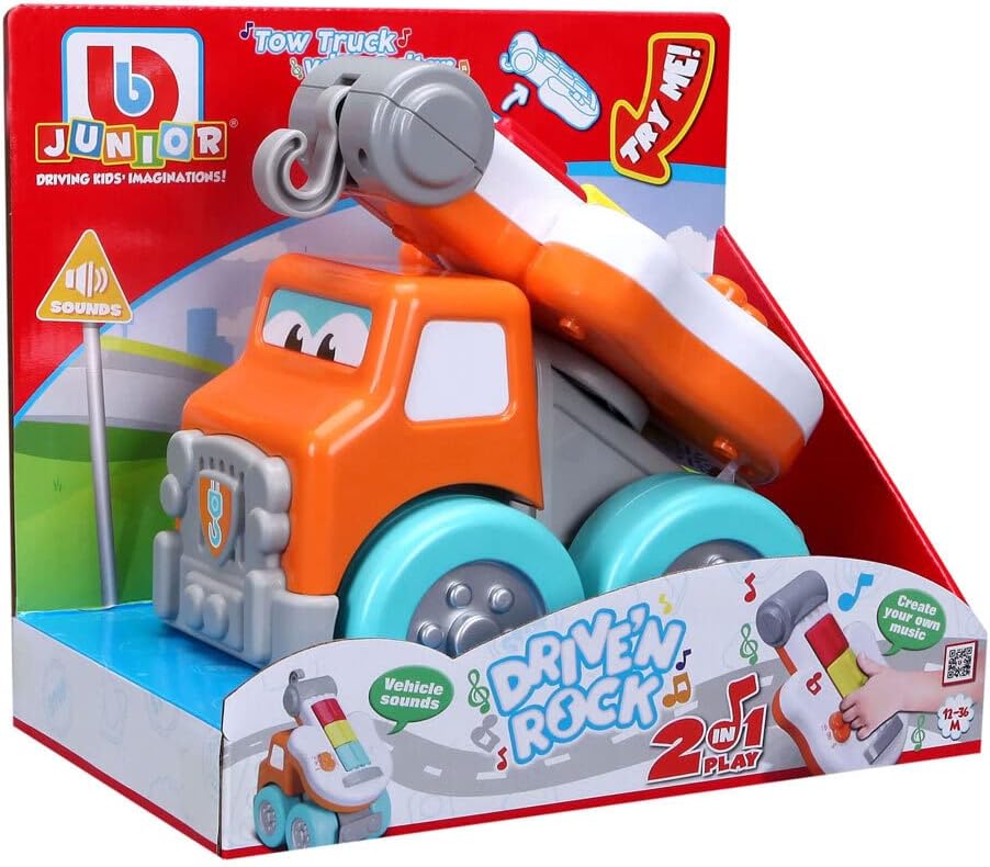 Carro De Construcción Musical 2 En 1 Bebés