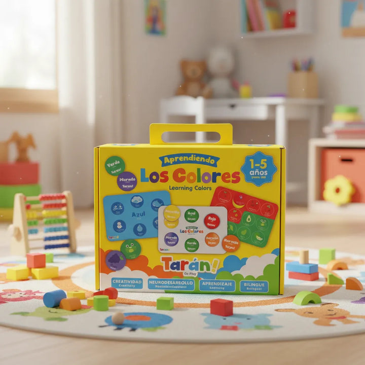 Juego Didáctico Aprendiendo Los Colores Para Niños