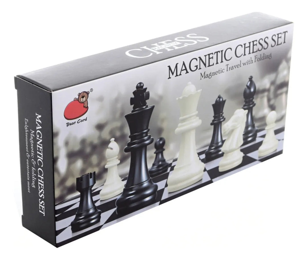 Juego Ajedrez Magnético Plegable Para Niños