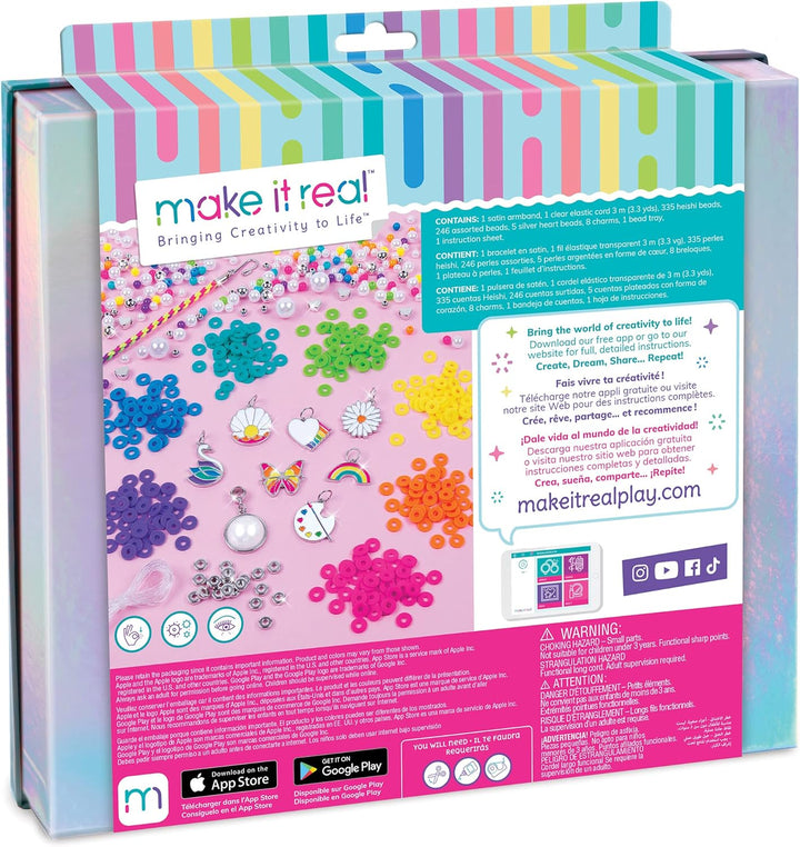 Set De Crear 8 Manillas 598 Piezas Para Niñas