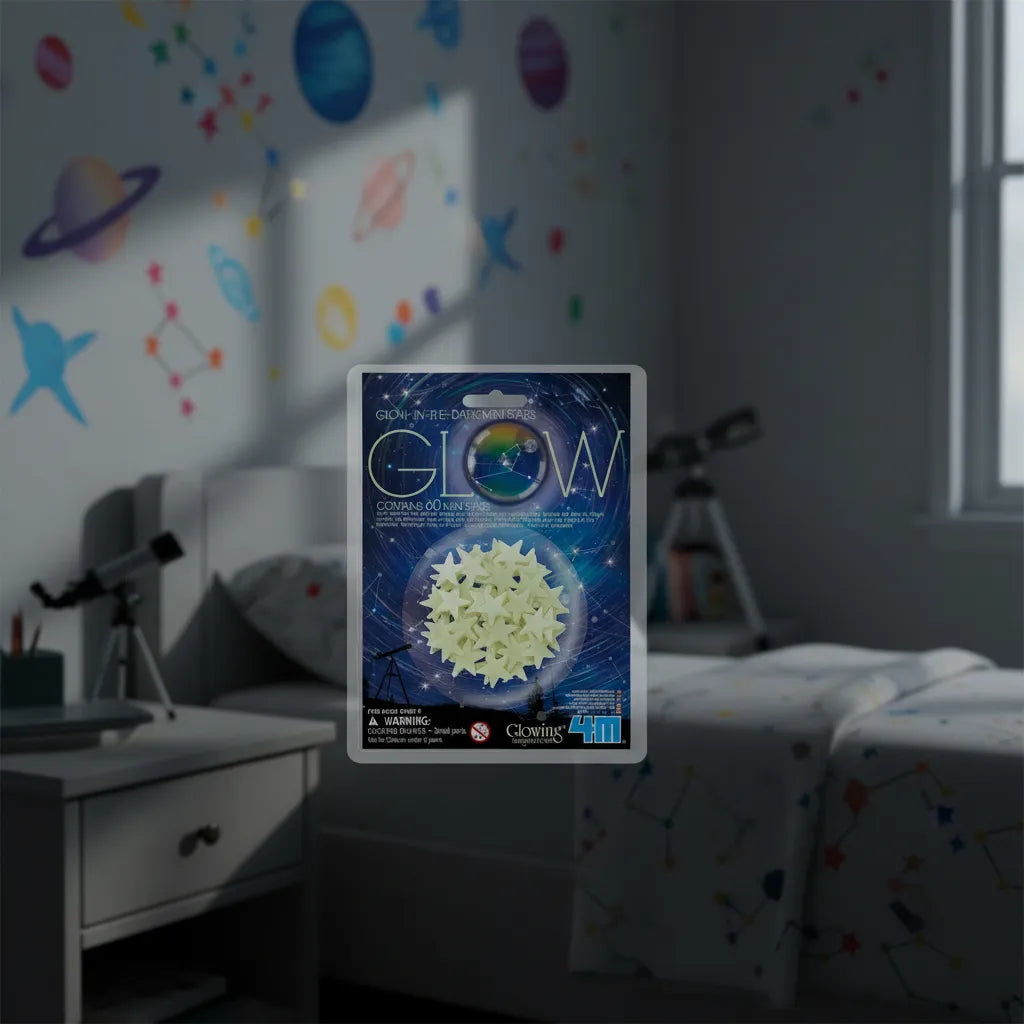 kit Estrellas Alumbra En La Oscuridad para niños