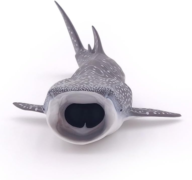 Figura Coleccionable Tiburón Ballena Papo Pintada A Mano
