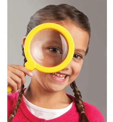 Juego Pinza Sensorial y Lupa azul Para Niños niñas
